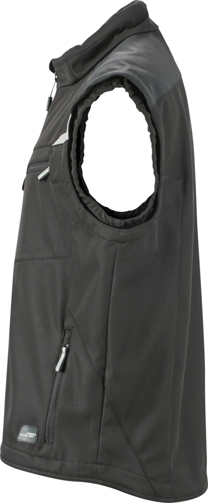 Workwear Summer Softshell Gilet black/black